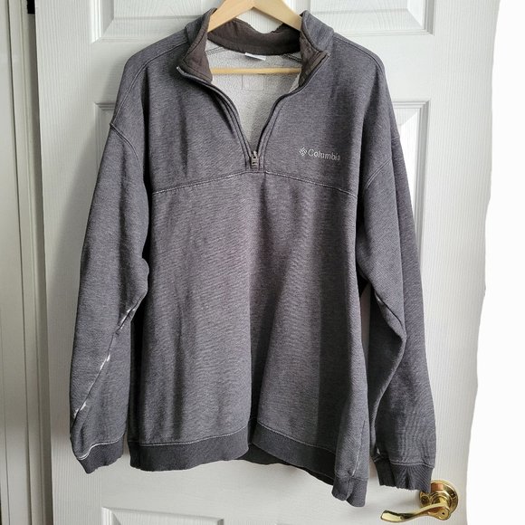 Columbia 1/4 Zip Sweatshirt - Picture 1 of 9